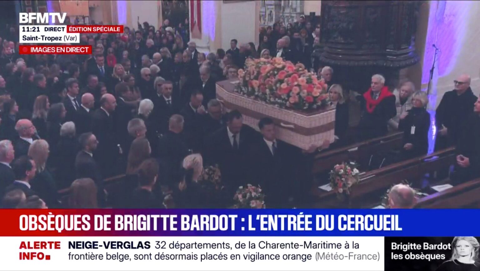 Obsèques de Brigitte Bardot : un dernier hommage à Saint-Tropez et l'adieu à un mythe