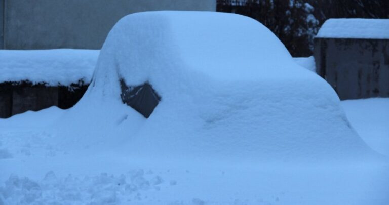 Neige abondante et froid mordant dans le nord-est après la tempête Goretti