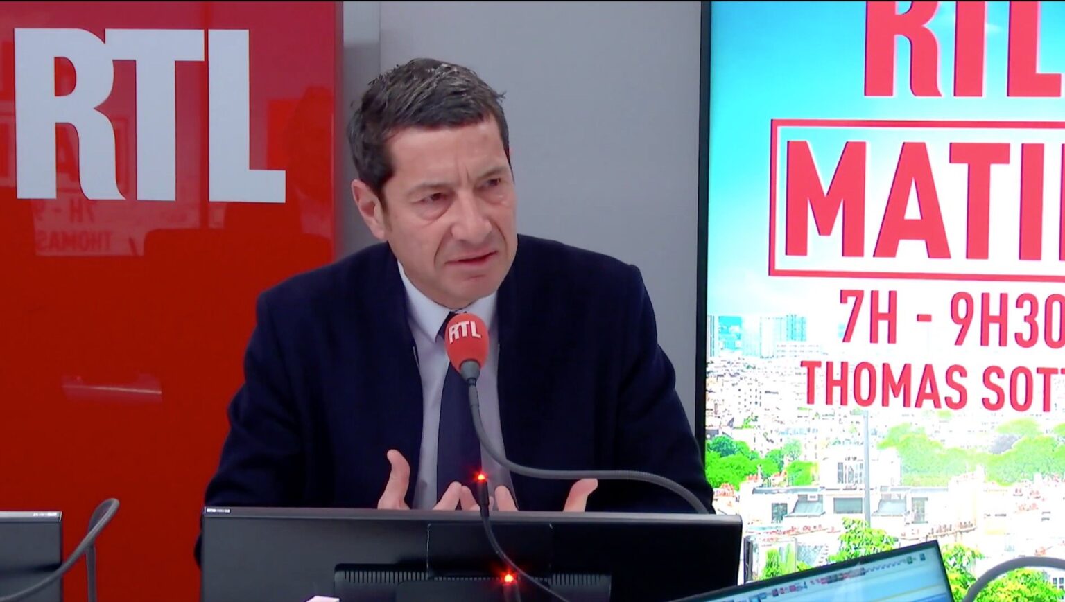 David Lisnard annonce sur RTL sa candidature à la présidentielle 2027. (RTL)