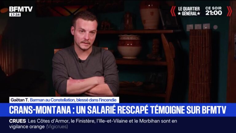 "C'est trop facile de se dédouaner. " Un barman écœuré par les propriétaires du Constellation après l’incendie meurtrier