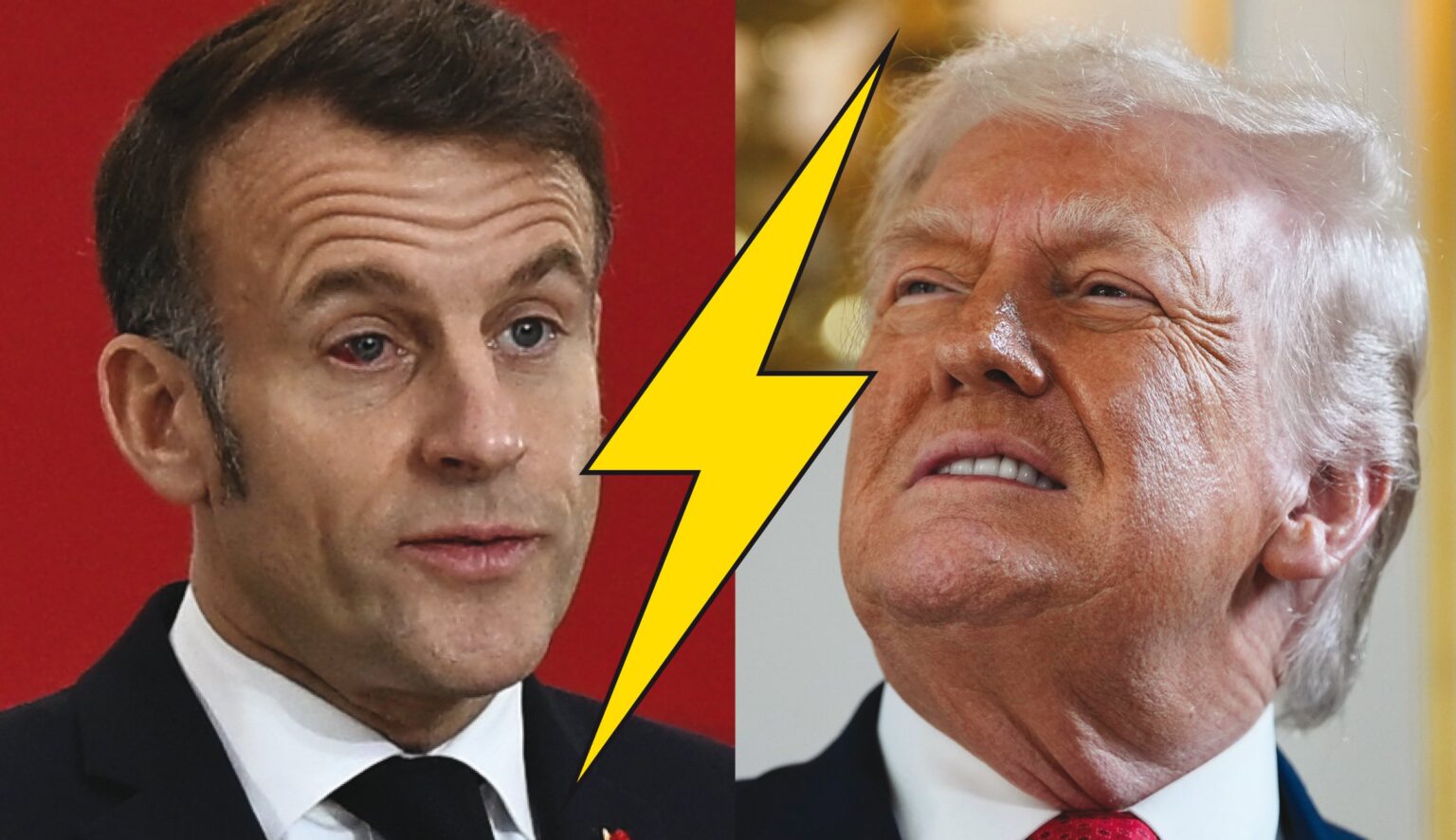Droits de douane, Macron répond à Trump: "Aucune intimidation ni menace ne saurait nous influencer." (AP, Entrevue)