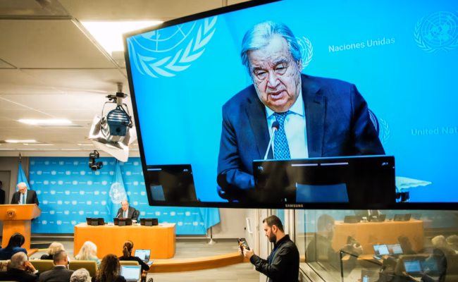 Guterres alerte sur un « effondrement financier imminent » de l’ONU (AP)