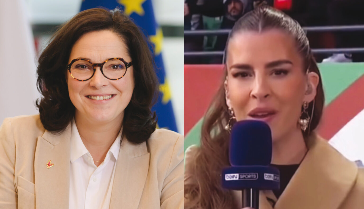 La ministre des Sports dénonce les attaques contre la journaliste Vanessa Le Moigne après la finale Sénégal-Maroc. (AP, beIN Sports, Entrevue)