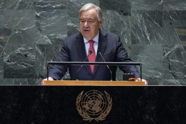 Le chef de l’ONU condamne la loi israélienne bloquant l’accès à l’électricité et à l’eau pour les installations de l’UNRWA