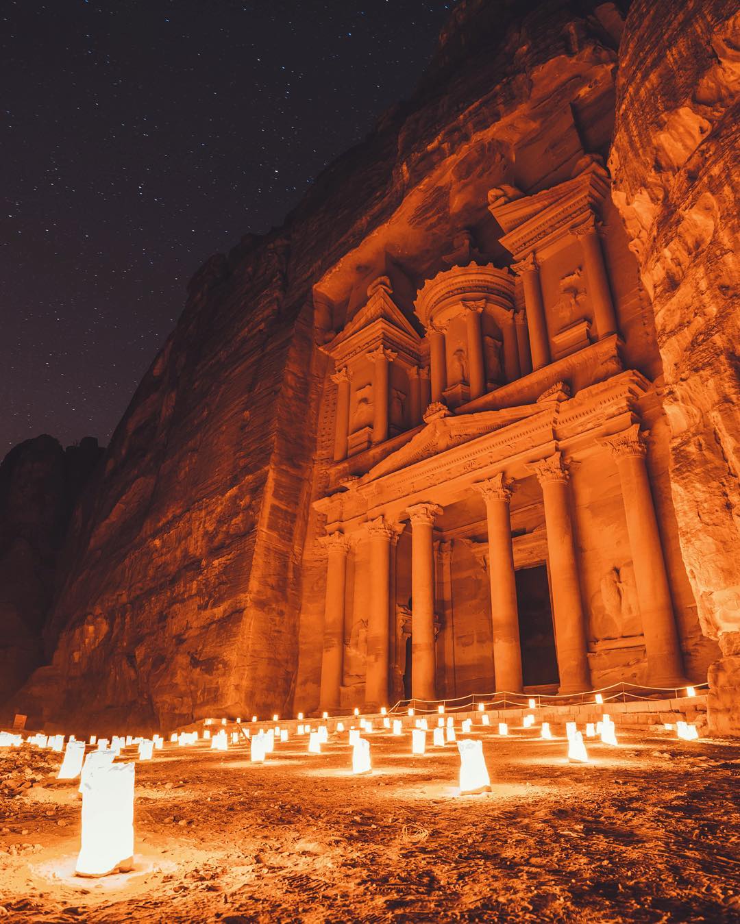 Petra By Night
