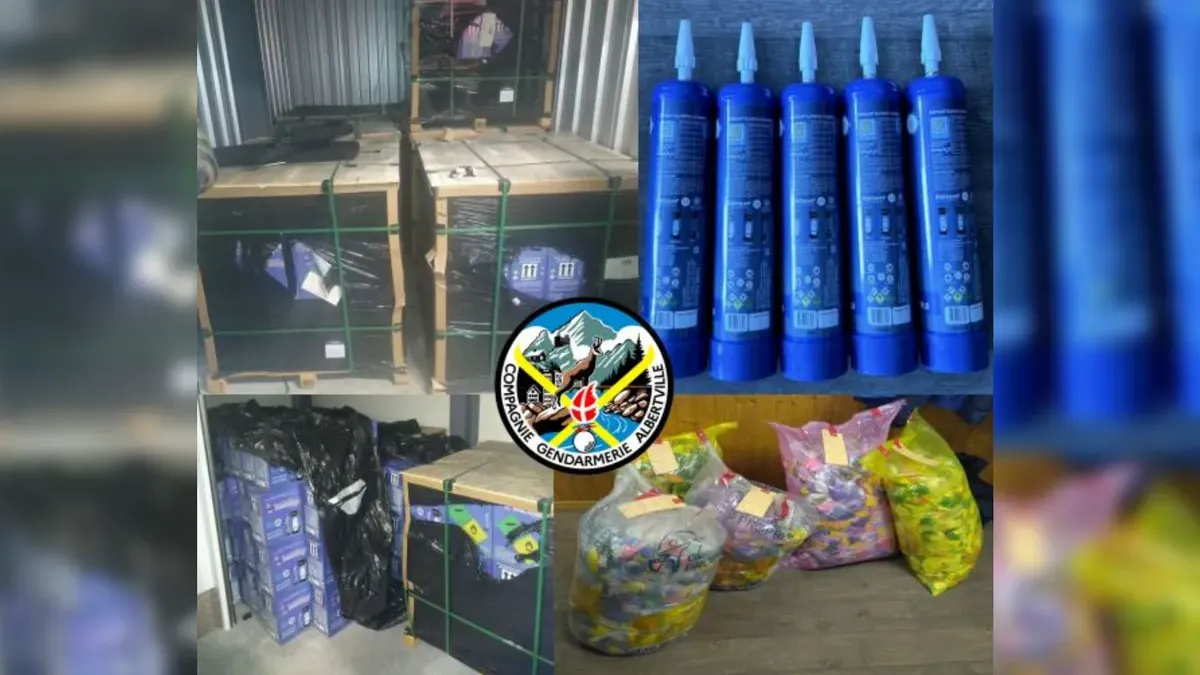 Que sait-on du trafic de protoxyde d’azote saisi en Savoie