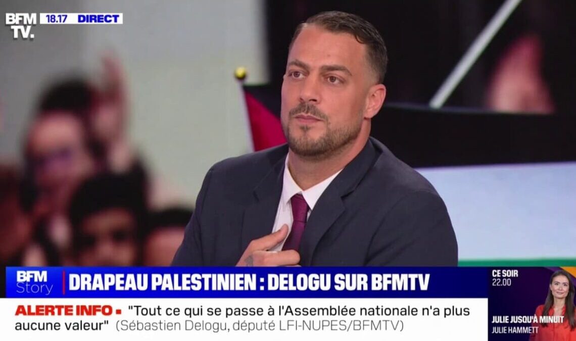 Le député LFI Sébastien Delogu renvoyé devant le tribunal correctionnel de Marseille pour recel de vol. (BFMTV)