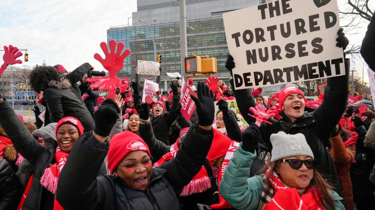 La contestation des soignants atteint un niveau historique dans les grands hôpitaux new-yorkais
