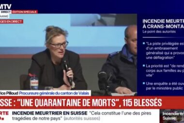 Incendie à Crans-Montana : une quarantaine de morts et 115 blessés dans l’un des pires drames suisses. Le bilan pourrait s’alourdir