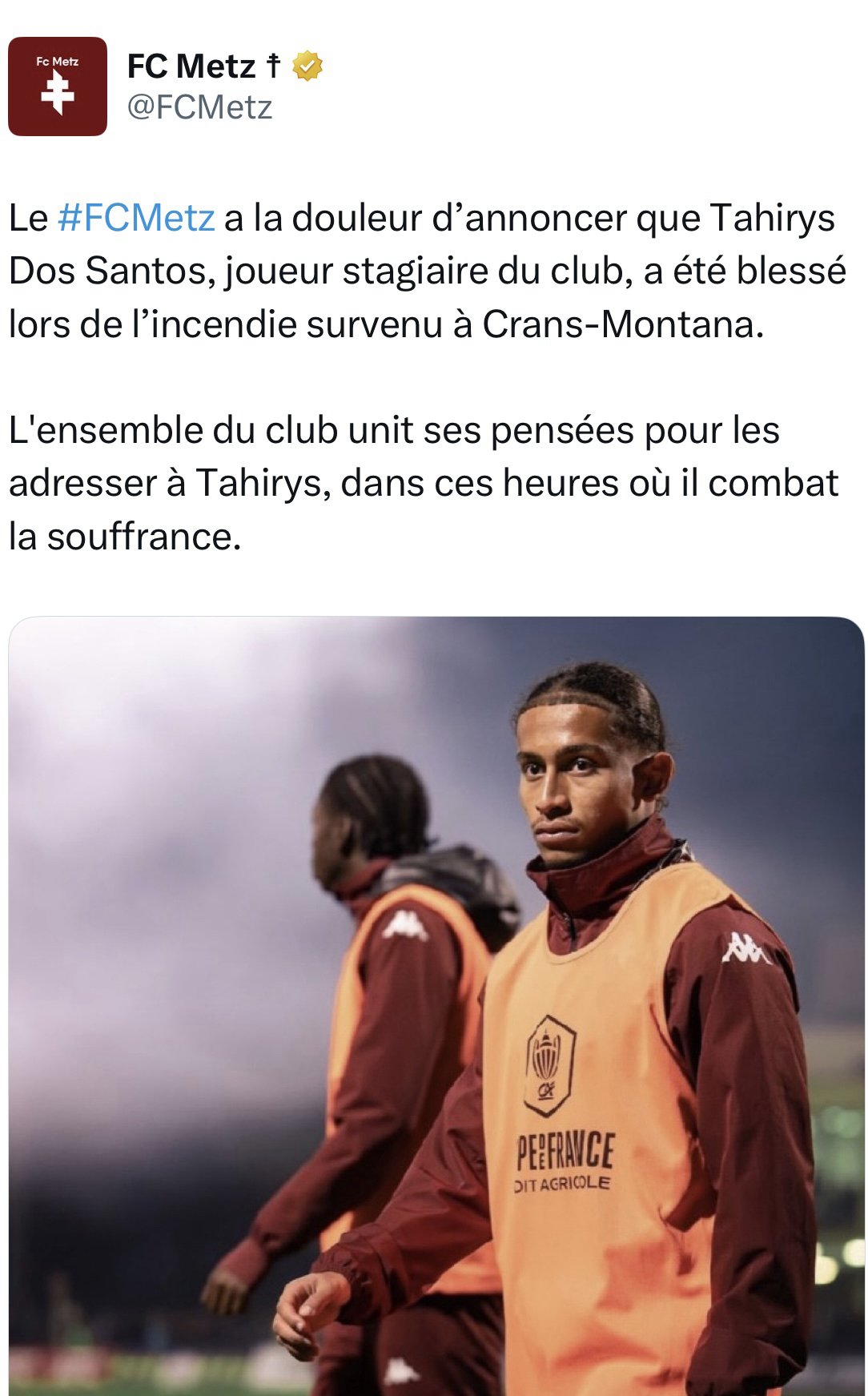 — Aucune Information Supplémentaire Ne Sera Communiquée, Sauf Évolution Importante De L’état Du Joueur