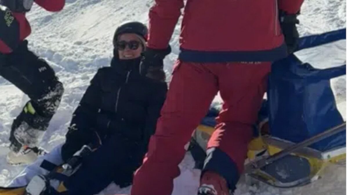 Accident de ski pour Anne-Sophie Lapix : la présentatrice mise au repos après une chute en montagne. (Instagram Anne-Sophie Lapix)
