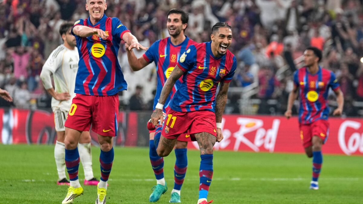 — Le FC Barcelone remporte la Supercoupe d’Espagne face au Real Madrid de Mbappé, après un Clasico spectaculaire