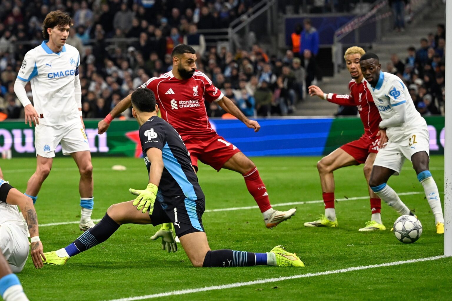 — Ligue des champions – Sans surprise, l’OM corrigé au Vélodrome par Liverpool (0-3)