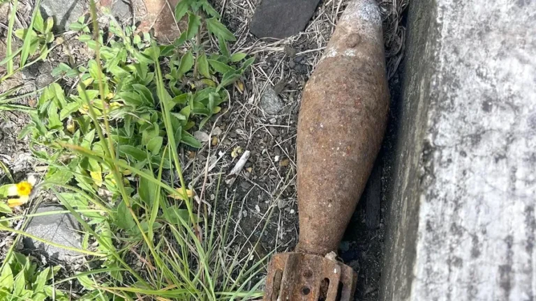 À Nouméa, un obus de la Seconde Guerre mondiale découverte sur un chantier industriel