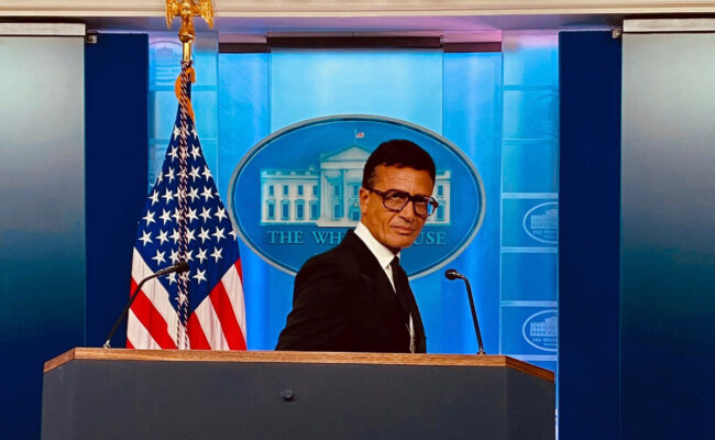 Le compositeur Honoris Causa Omar Harfouch à la Maison-Blanche