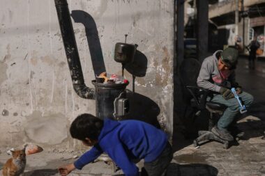 À Alep, un quartier kurde se relève des affrontements avec l’espoir d’un nouveau départ (AP)