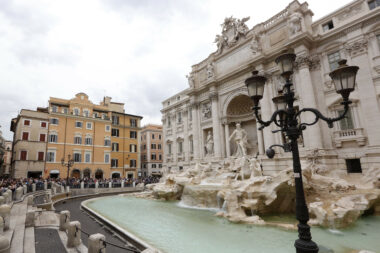 Rome: la fontaine de Trevi est payante depuis ce lundi