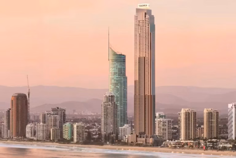 Australie : Un projet de tour de 91 étages annoncé sur la Gold Coast par la "Trump Organization"