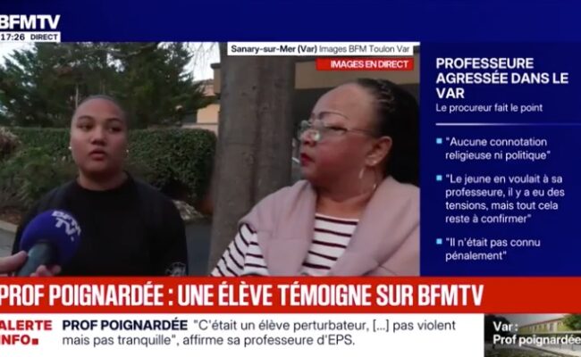 Sanary-sur-Mer: le procureur évoque des tensions entre l’élève et l'enseignante poignardée