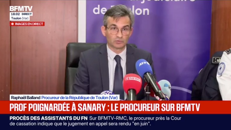 Sanary-sur-Mer: Le collégien de 14 ans mis en examen pour tentative d’assassinat et écroué. (Capture d'écran BFMTV)