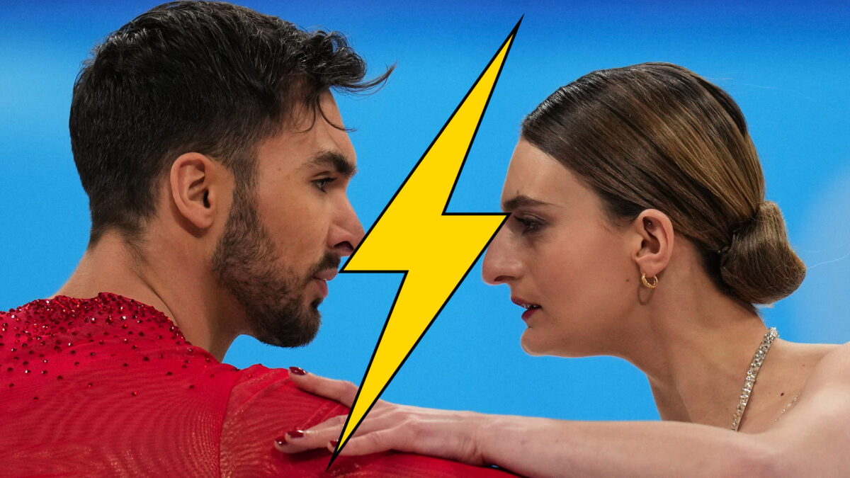 JO - La médaille d'or de Guillaume Cizeron déclenche la colère de son ex-partenaire Gabriella Papadakis, qui l'accuse de violences. (AP, Entrevue)