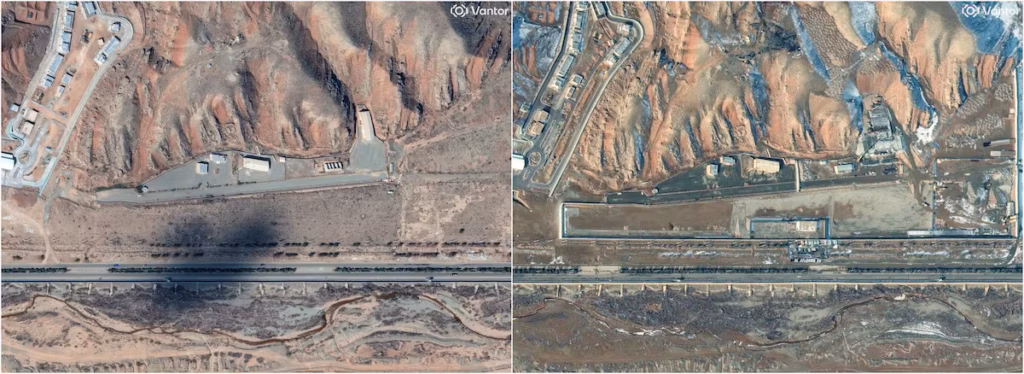 Des images satellites suggèrent que l’Iran renforce des sites sensibles sur fond de tensions avec Washington