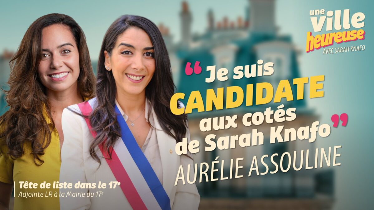 Municipales 2026 à Paris : dans le 17e, Aurélie Assouline quitte LR et rallie Sarah Knafo