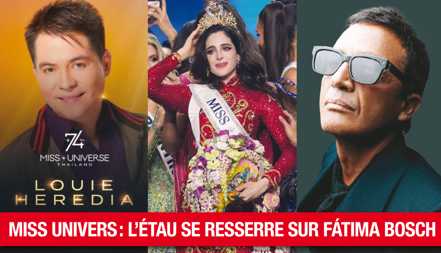 Miss Univers : Le membre du jury Louie Heredia affirme à son tour ne pas avoir voté Fátima Bosch, confirmant les révélations de Omar Harfouch