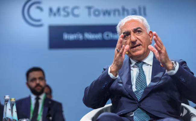 Le fils du dernier shah d’Iran appelle Washington à une intervention militaire (AP)