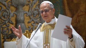 Le pape Léon XIV en visite à Lampedusa le 4 juillet
