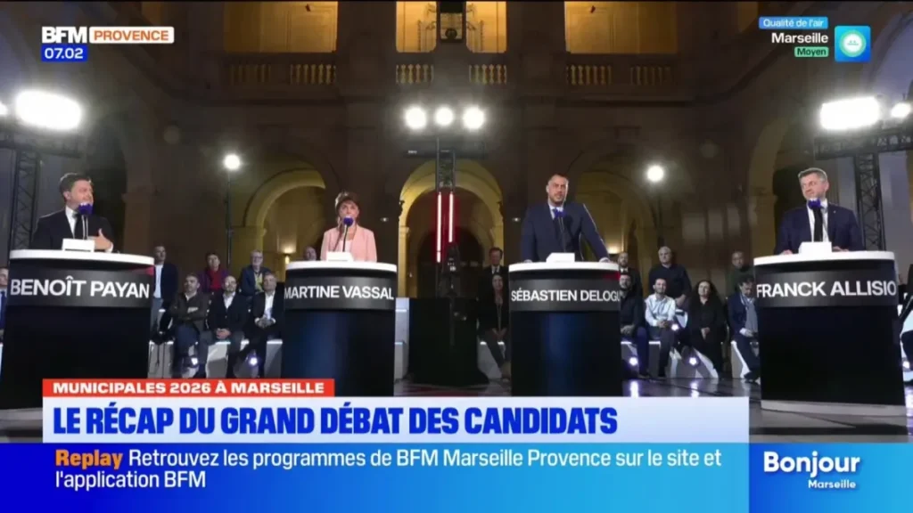 Débat Marseille : Payan pourrait se retirer et soutenir LFI, Vassal fait une référence à Pétain...