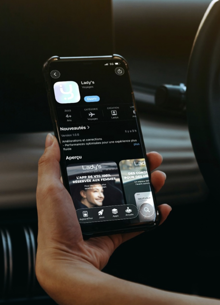 Mobilité urbaine : la plateforme Lady’s, VTC réservée aux femmes, démarre en région parisienne