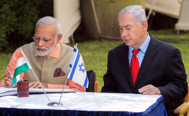 Modi en Israël - une visite stratégique sur fond de tensions croissantes entre Washington et Téhéran (AP)