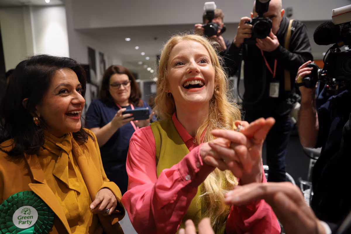 United Kingdom: The Greens wrest a Labour stronghold from the grasp, a stinging defeat for Starmer