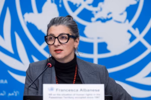 Un organe indépendant de l’ONU dénonce des « attaques vicieuses » contre l’experte sur les droits des Palestiniens (AP)