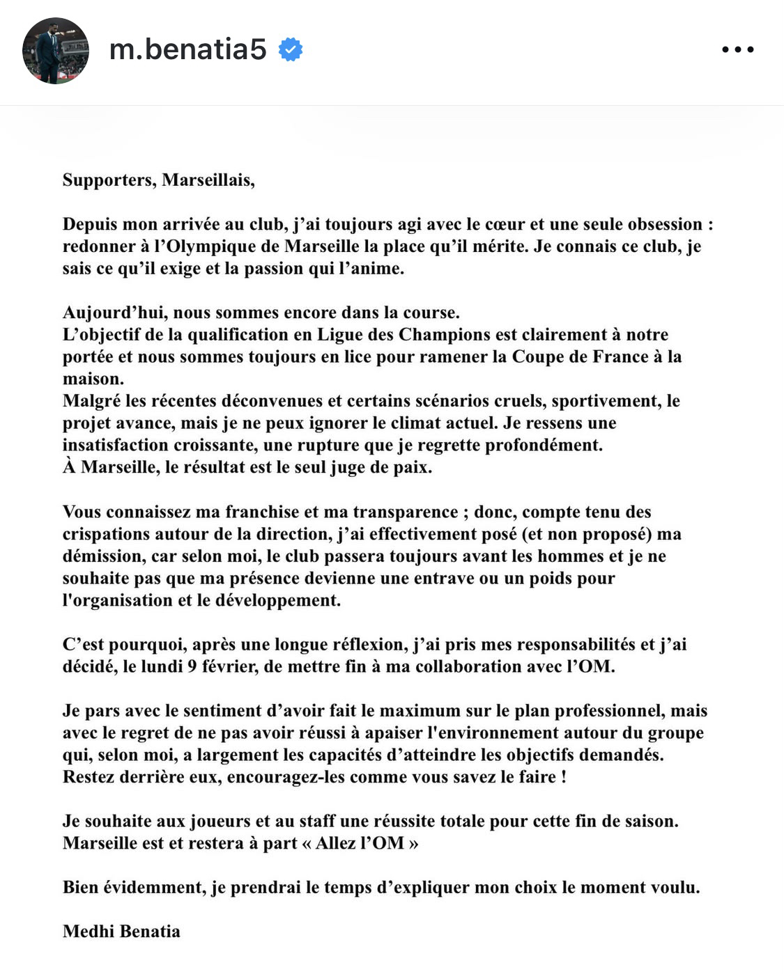 — Une Double Rupture Au Sommet Du Projet Sportif