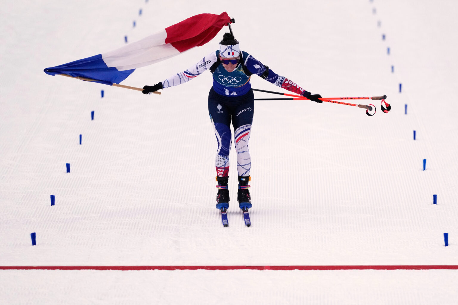 — JO – La France championne olympique du relais féminin en Biathlon
