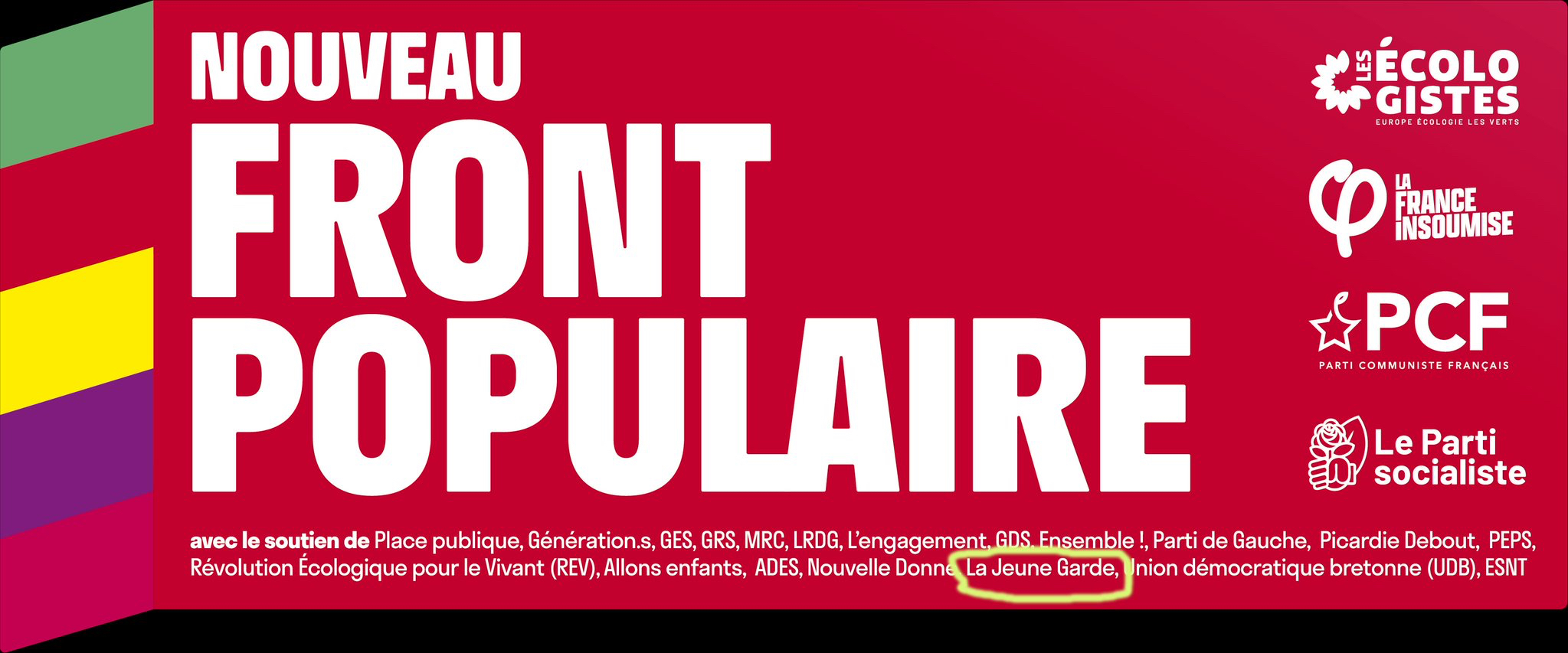 Mort De Quentin : Le Nouveau Front Populaire Efface Son Site Internet Pour Tenter De Dissimuler Son Soutien Très Puissant À La Jeune Garde