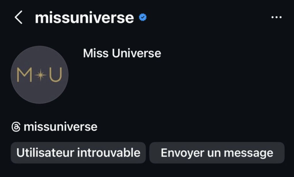 Disparition des pages Instagram de&nbsp;Miss Univers et Raúl Rocha : un terrible aveu de culpabilité