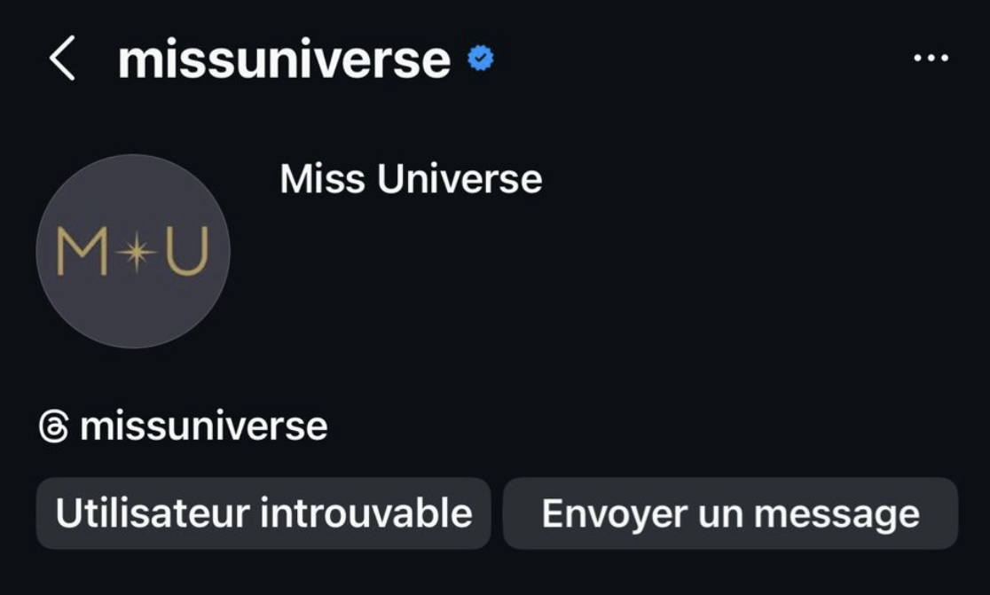 Disparition des pages Instagram de&nbsp;Miss Univers et Raúl Rocha : un terrible aveu de culpabilité
