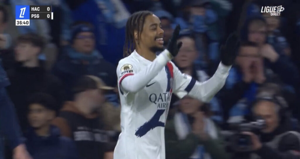 — Ligue 1 – Le PSG s’impose au Havre et creuse l’écart sur Lens