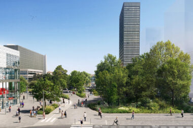 A Lyon, le quartier Part-Dieu se met au vert