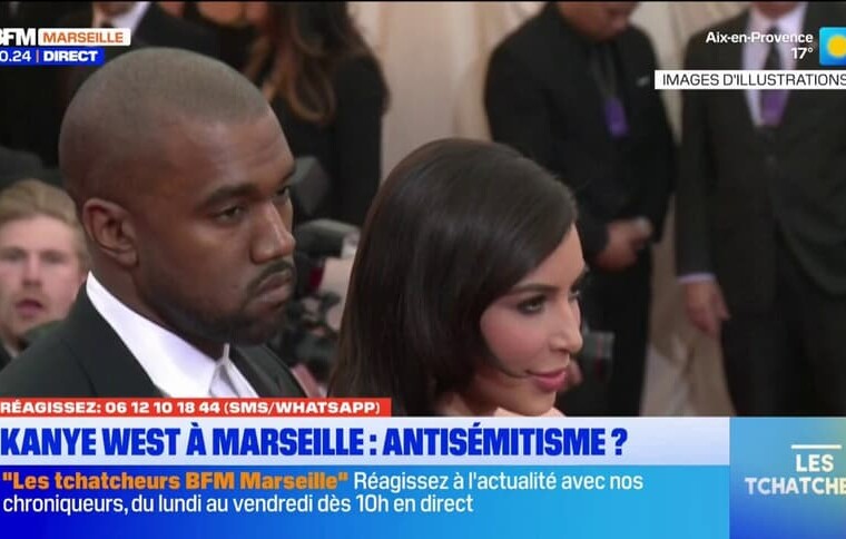 Kanye West annonce un concert inédit à Marseille au Stade Vélodrome le 11 juin 2026. (BFMTV Marseille)