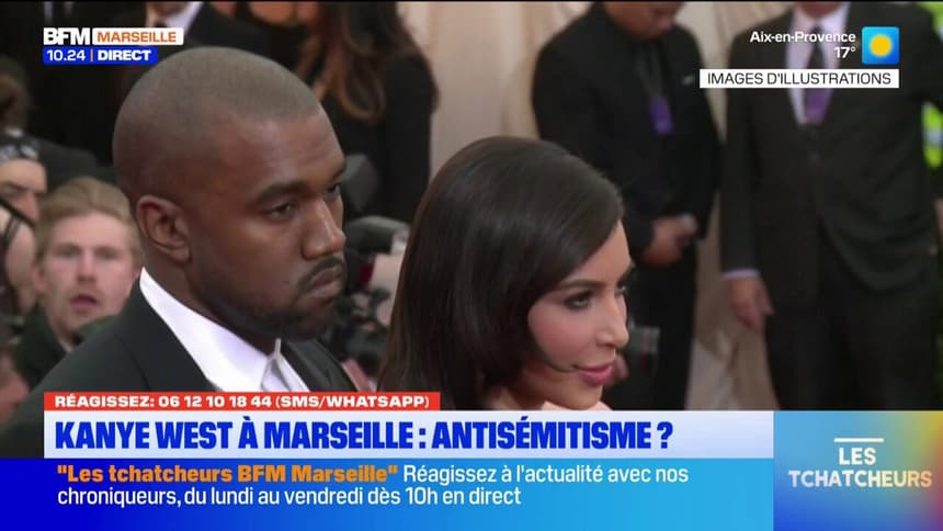 Kanye West annonce un concert inédit à Marseille au Stade Vélodrome le 11 juin 2026. (BFMTV Marseille)