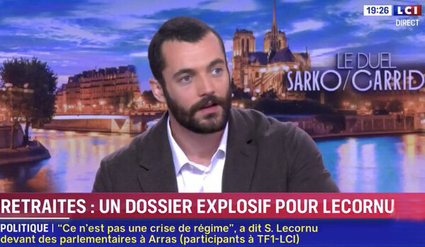Louis Sarkozy dévoile combien il gagne pour intervenir à la télévision