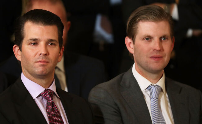 Les fils Trump investissent dans les drones et profitent d’une introduction au Nasdaq