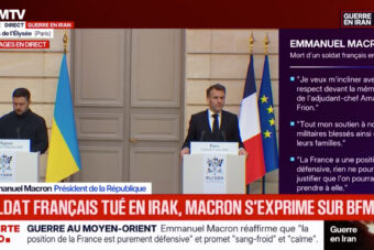 Guerre en Iran : Emmanuel Macron réaffirme que la position de la France est «purement défensive» après la mort d’un soldat français