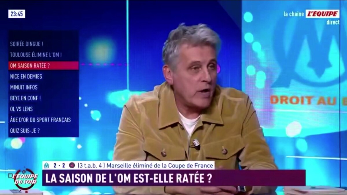 VIDÉO - Éric Blanc :  "L'OM, c'est comme une strip-teaseuse. Tu ne sais pas si elle va enlever le haut ou le bas en premier, mais elle termine à poil." 