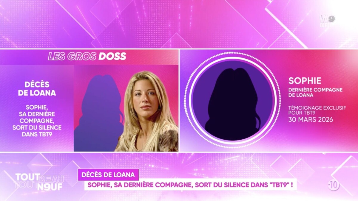 "Je n'ai pas tué Loana" : Sophie, présentée comme sa dernière compagne, sort du silence