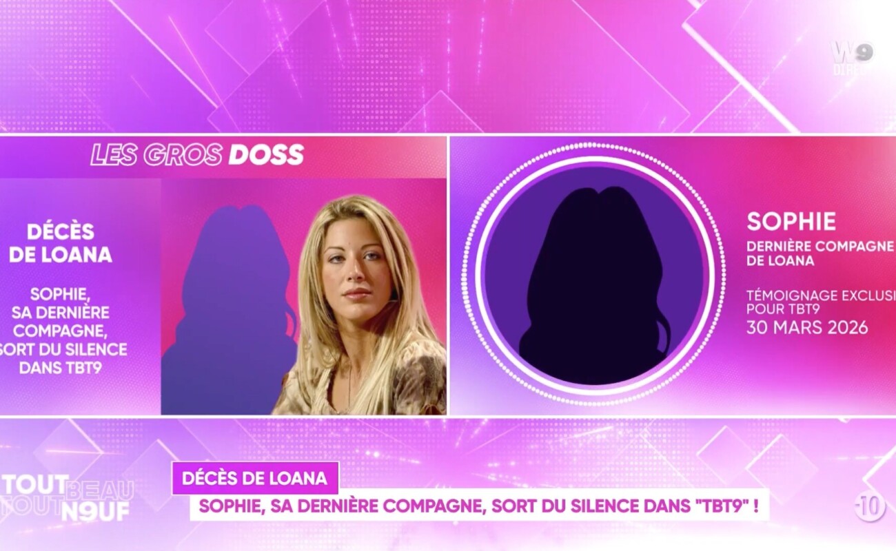 "Je n'ai pas tué Loana" : Sophie, présentée comme sa dernière compagne, sort du silence
